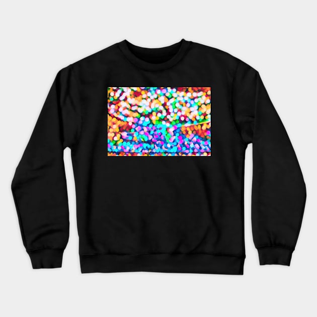 Party Lights Crewneck Sweatshirt by jillnightingale